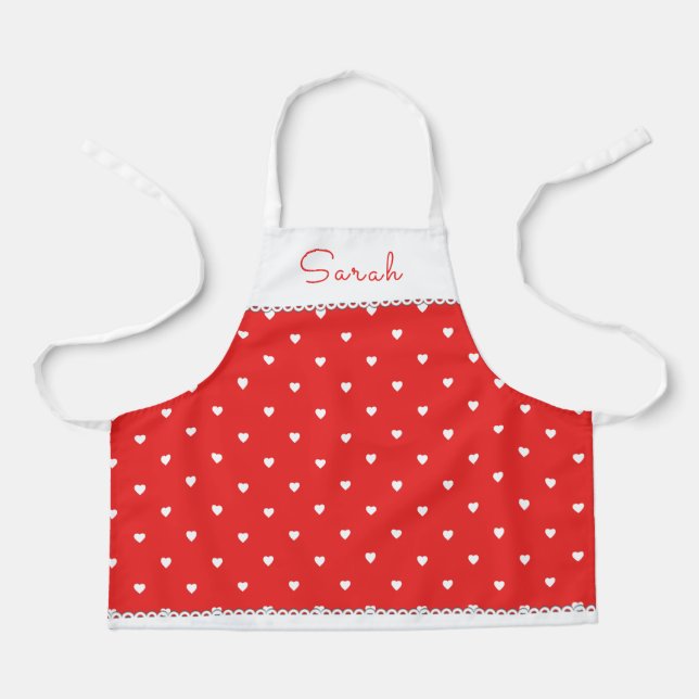 Personalized Girls Apron (Front)