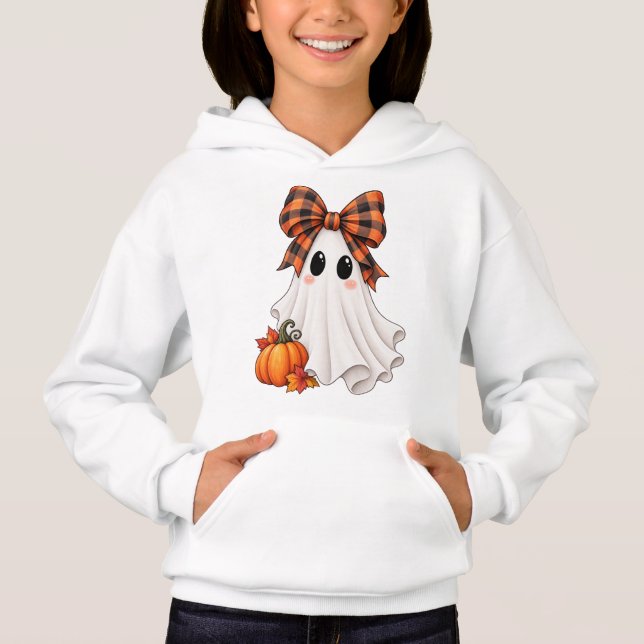 Personalized Girly ghost sweater  (Front)