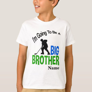 Personalized going to be big brother hockey shirt