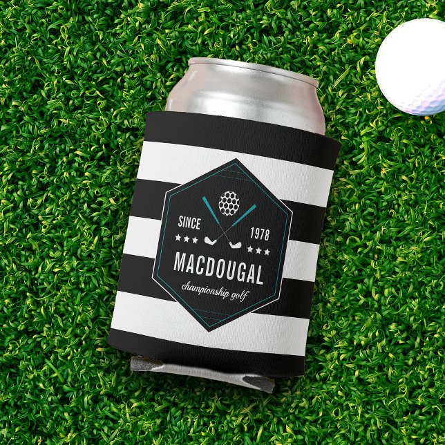 Personalized Golf Club Logo Can Cooler (Creator Uploaded)