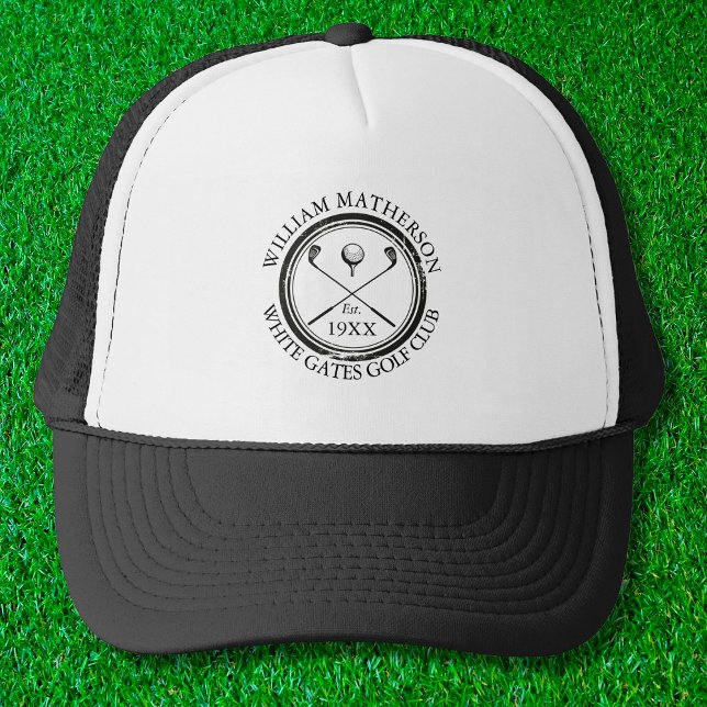 Personalized Golf Club Name Classic Trucker Hat (Creator Uploaded)