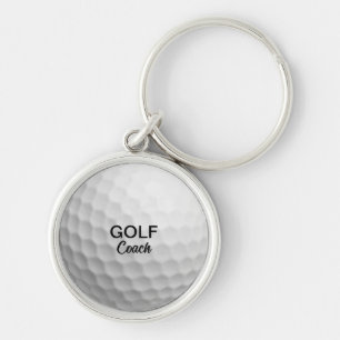 Personalized Golf Coach Key Ring