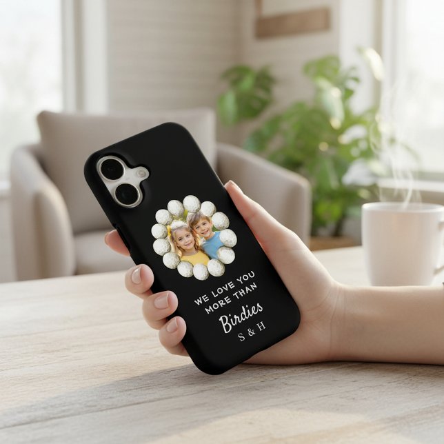 Personalized Golf Lover Black Case (Creator Uploaded)