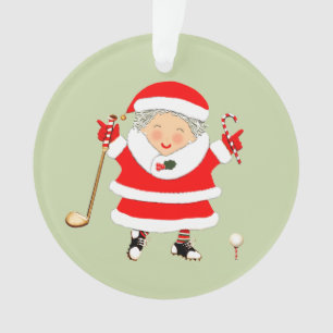 personalized golf ornament