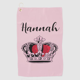 Personalized Golf Queen  Towel