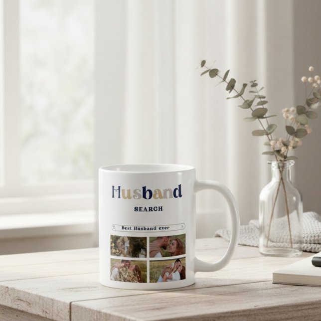 Personalized Google Search Best Husband Ever photo Coffee Mug (Creator Uploaded)