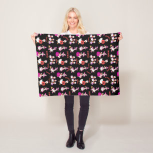Personalized Goose Halloween Blanket Custom Name