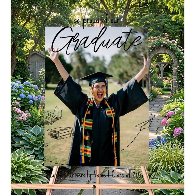 Personalized Grad Party Welcome Sign (Creator Uploaded)