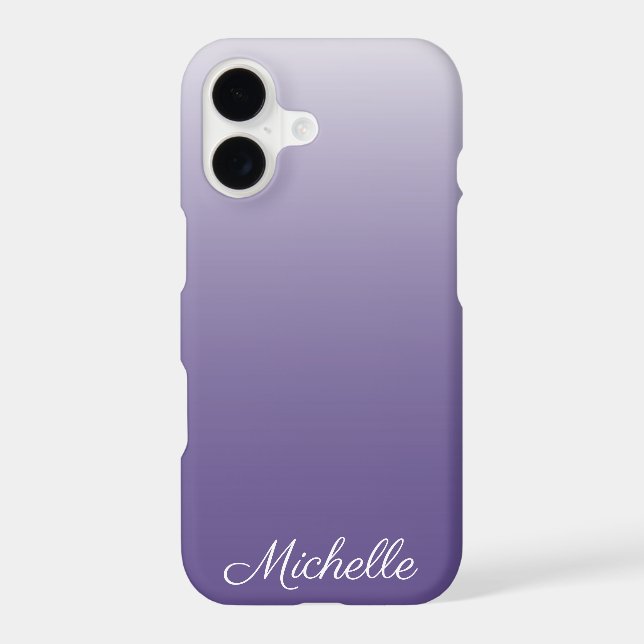 Personalized gradient ombre Ultra Violet (Back)