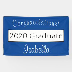 Personalized Graduate 3x5 Indoor Banner