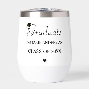 Personalized Graduate Tumbler Class of 2026 Gift
