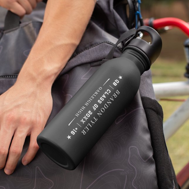 Personalized Graduation Athlete Keepsake 710 Ml Water Bottle (Creator Uploaded)