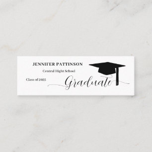 Personalized Graduation Graduate Name Calling Card