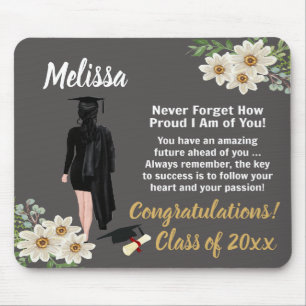 Personalized Graduation Keepsake Mouse Pad