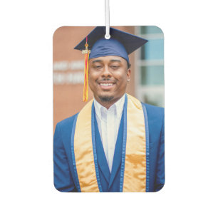 Personalized Graduation Photo Keepsake Memory Gift Car Air Freshener