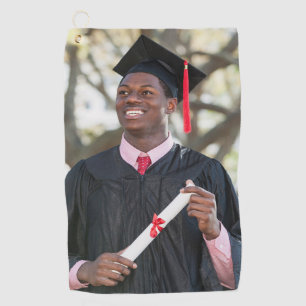 Personalized Graduation Photo Keepsake Memory Gift Golf Towel
