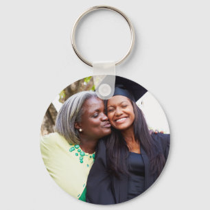 Personalized Graduation Photo Keepsake Memory Gift Key Ring
