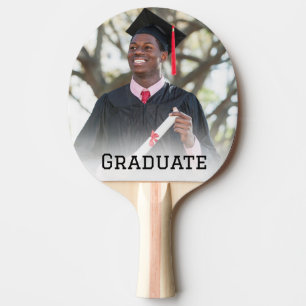 Personalized Graduation Photo Keepsake Memory Gift Ping Pong Paddle