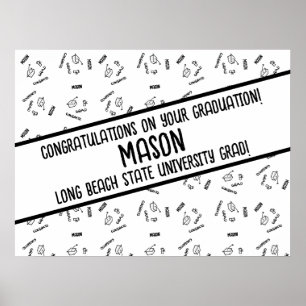 Personalized Graduation Poster