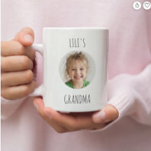 Personalized Grandma Gift | Custom Grandchild Face