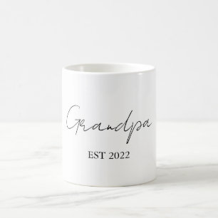 Personalized “Grandpa Est. [Year]” Mug