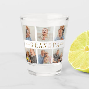 Personalized Grandpa Shot Glass