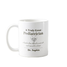 Personalized Great Pediatrician Appreciation Gift