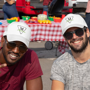 Personalized Green Monogram/Name Unique Golf Clubs Trucker Hat