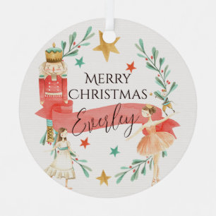 Personalized Green Tractor Theme Paper Plates Metal Tree Decoration