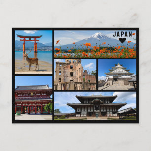 Personalized, Greetings from Japan Postcard