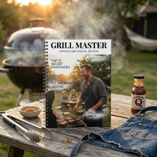 Personalized Grill Master Father’s Day Notebook