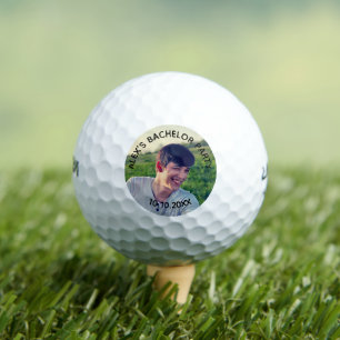 Personalized Groom Photo – Bachelor Party Wedding  Golf Balls
