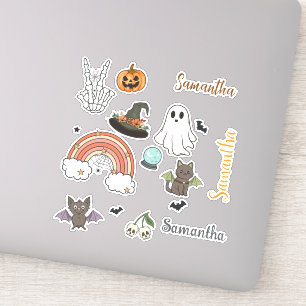Personalized Groovy Halloween Fun Set 