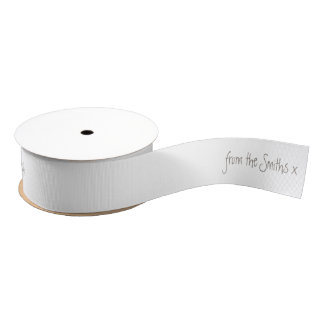 Personalized Grosgrain Ribbon