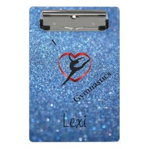 PERSONALIZED GYMNASTICS MINI CLIPBOARD