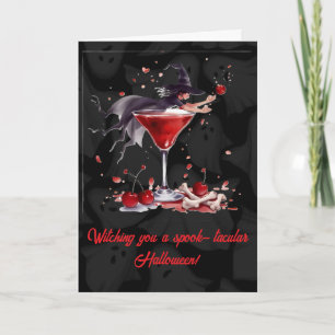 Personalized Halloween Card – Spooky & Witchy