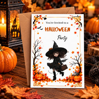 Personalized Halloween Party Digital Invitation