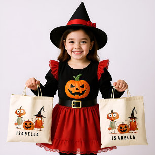 Personalized Halloween Trick or Treat Bag Custom