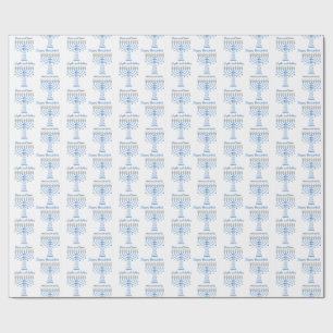 Personalized Hannukah wrapping paper