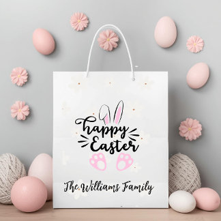 Personalized Happy Easter Gift Bag