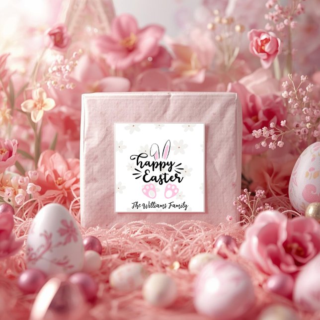 Personalized Happy Easter Sticker (Creator Uploaded)