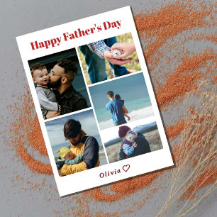 Personalized Happy Father's Day Card with Photo