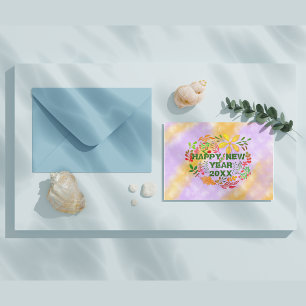 PERSONALIZED HAPPY NEW YEAR 20XX  CARD