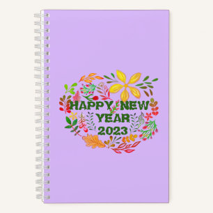 PERSONALIZED HAPPY NEW YEAR 20XX NOTEBOOK