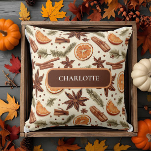 Personalized Hello Autumn – Custom Name  Cushion