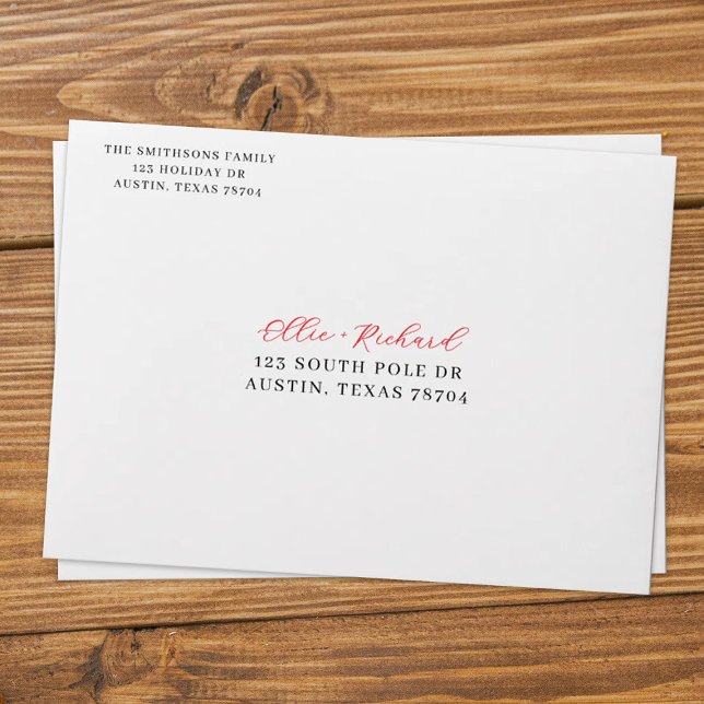 Personalized Holiday  Envelope (Creator Uploaded)