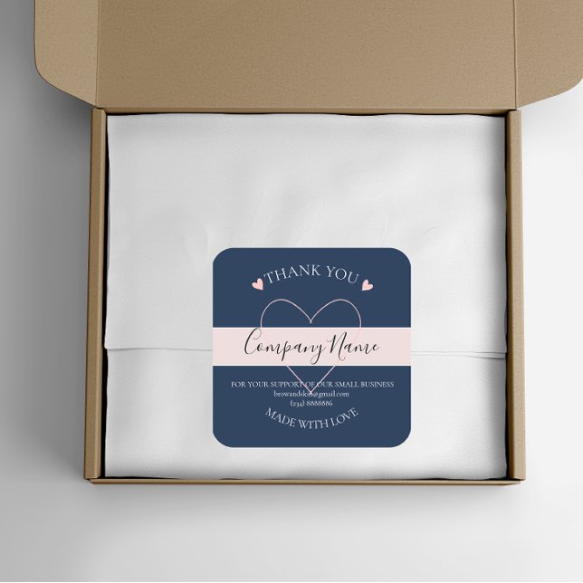 Personalized Homemade THANK YOU  Label (Creator Uploaded)