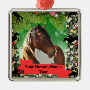 Personalized Horse ornament