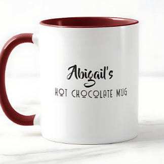  Personalized  Hot  Chocolate Mug