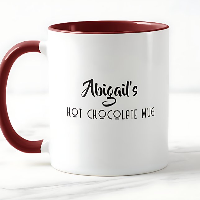  Personalized  Hot  Chocolate Mug (Creator Uploaded)